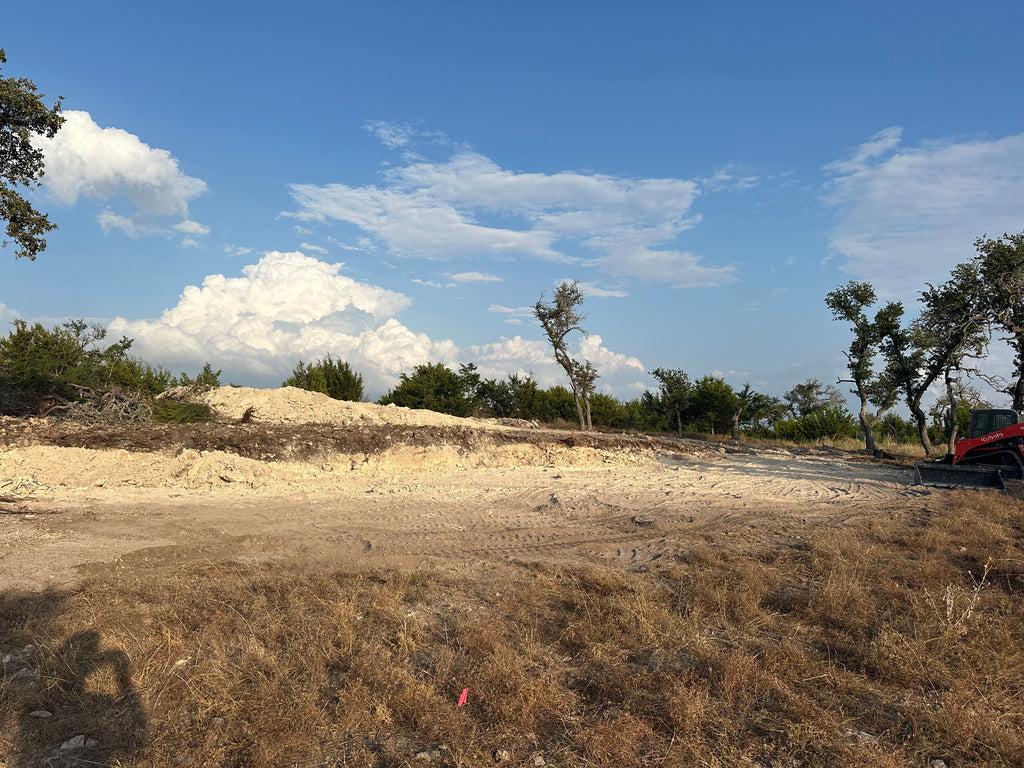 Site grading work